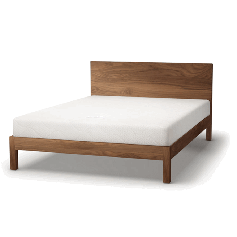 Mẫu giường gỗ cao cấp với kiểu dáng đơn giản, nhỏ nhắn được ưa chuộng tại MoreHome